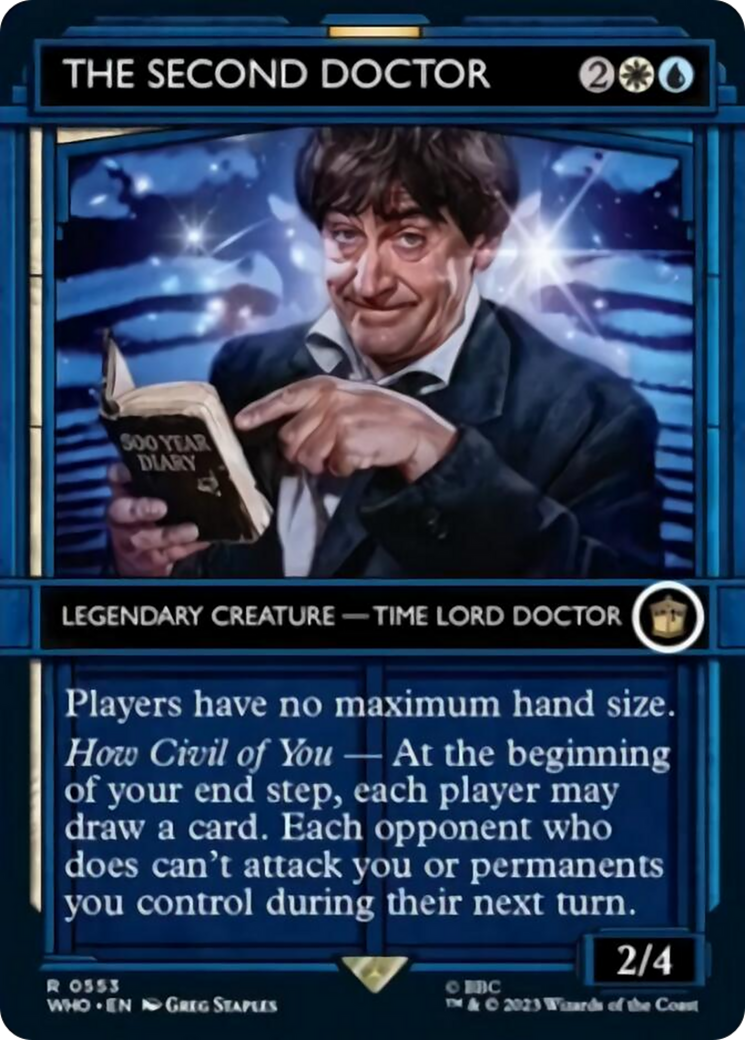 The Second Doctor (Showcase) [Doctor Who] - Magic: The Gathering - Card Brawlers | Quebec | Canada |