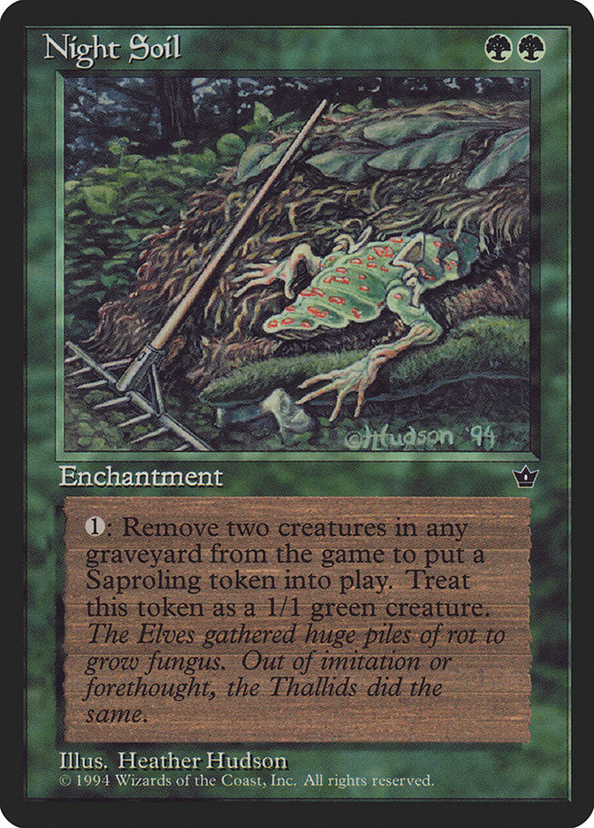 Night Soil (Heather Hudson) [Fallen Empires] - Magic: The Gathering - Card Brawlers | Quebec | Canada |