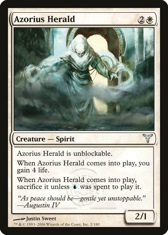 Azorius Herald [Dissension] - Magic: The Gathering - Card Brawlers | Quebec | Canada |
