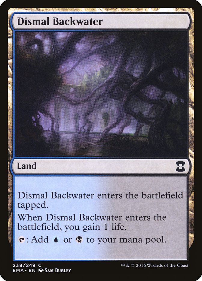 Dismal Backwater [Eternal Masters] - Magic: The Gathering - Card Brawlers | Quebec | Canada |