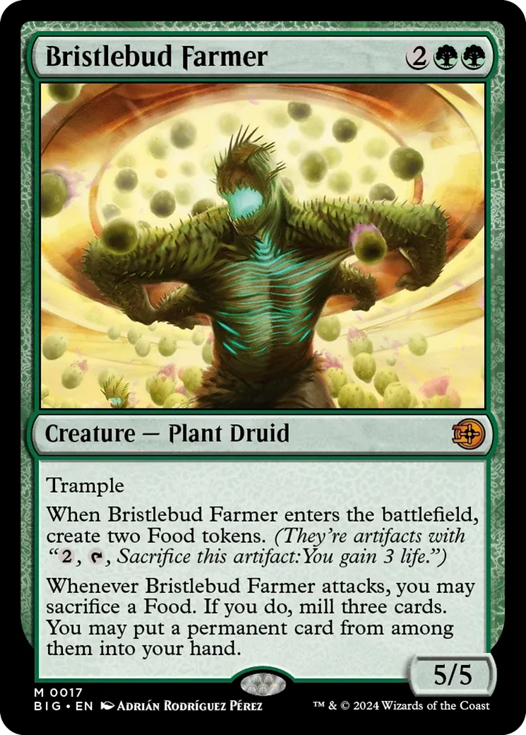 Bristlebud Farmer [Outlaws of Thunder Junction: The Big Score] - Magic: The Gathering - Card Brawlers | Quebec | Canada |
