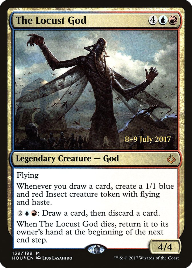 The Locust God [Hour of Devastation Prerelease Promos] - Magic: The Gathering - Card Brawlers | Quebec | Canada |
