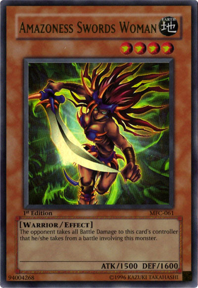 Amazoness Swords Woman [MFC-061] Ultra Rare - Yu-Gi-Oh! - Card Brawlers | Quebec | Canada |