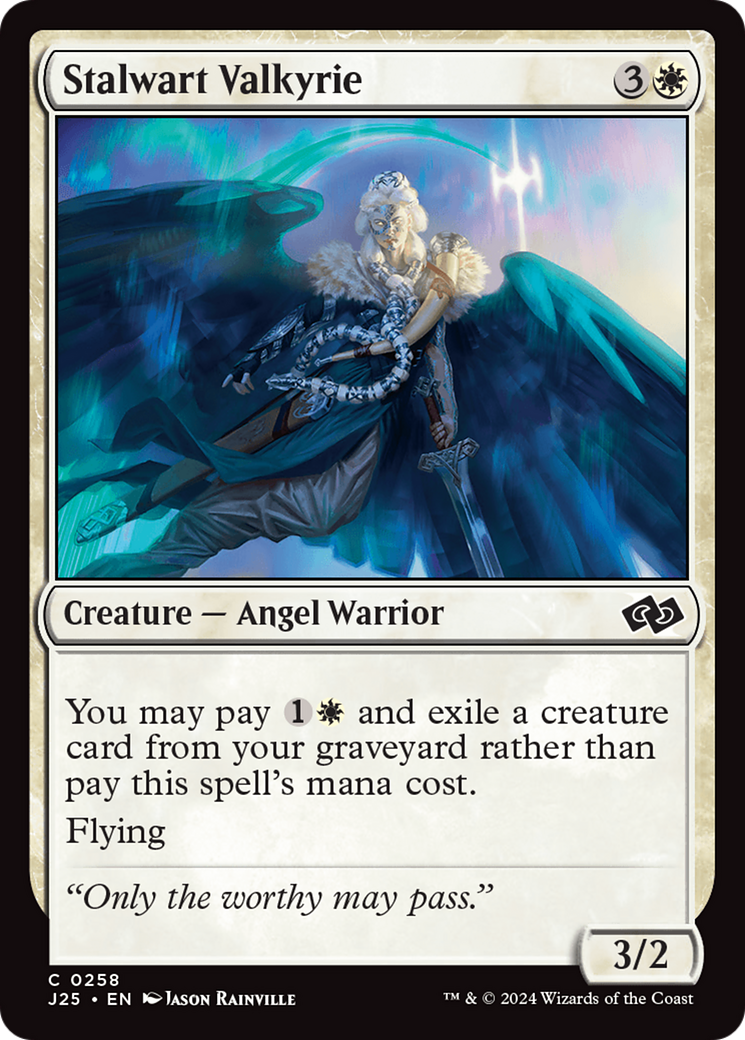 Stalwart Valkyrie [Foundations Jumpstart] - Magic: The Gathering - Card Brawlers | Quebec | Canada |