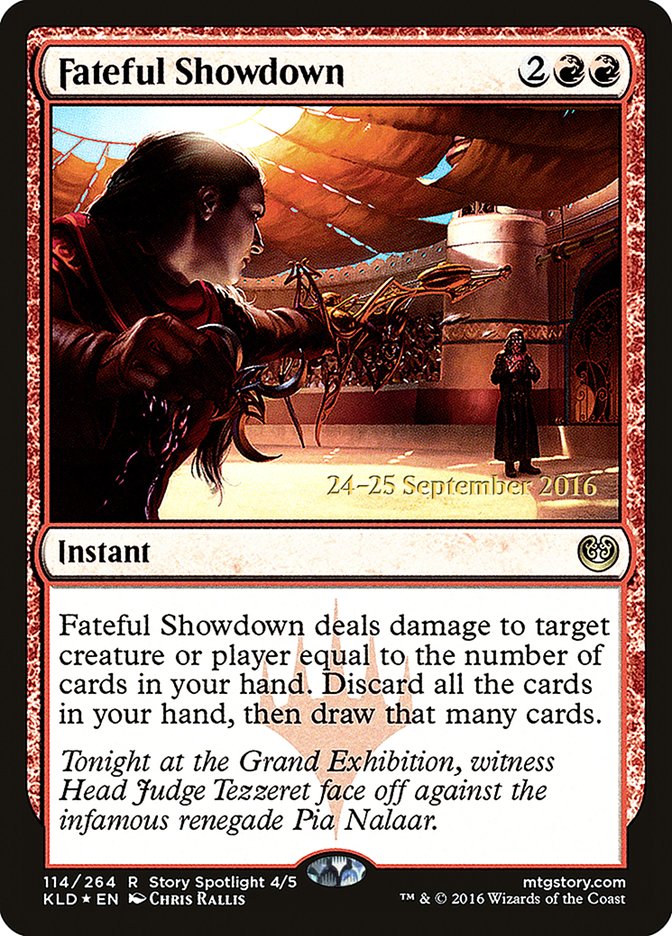 Fateful Showdown [Kaladesh Prerelease Promos] - Magic: The Gathering - Card Brawlers | Quebec | Canada |