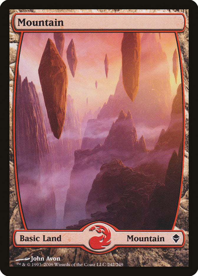 Mountain (242) [Zendikar] - Magic: The Gathering - Card Brawlers | Quebec | Canada |