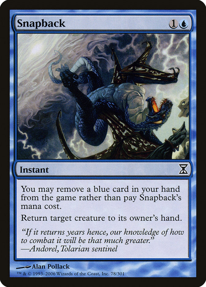 Snapback [Time Spiral] - Magic: The Gathering - Card Brawlers | Quebec | Canada |