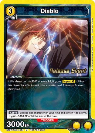 Diablo (004) (UEPR/TSK-1-004) - UE20BT That Time I Got Reincarnated as a Slime Release Event Cards - Card Brawlers