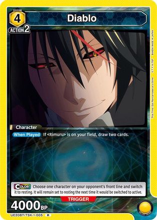 Diablo (005) (UE20BT/TSK-1-005) - UE20BT That Time I Got Reincarnated as a Slime Foil - Card Brawlers