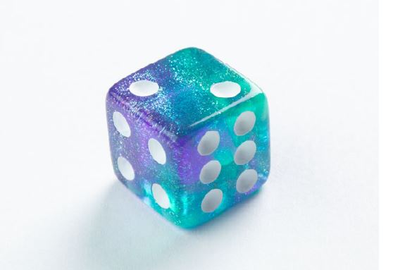 Dice: 12x D6: 16 mm: Galaxy Series - Card Brawlers