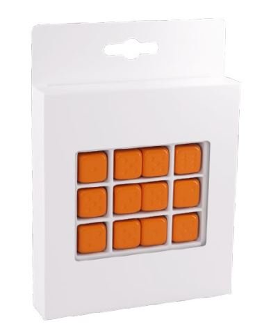 Dice: 12x D6: 16 mm: Galaxy Series - Card Brawlers