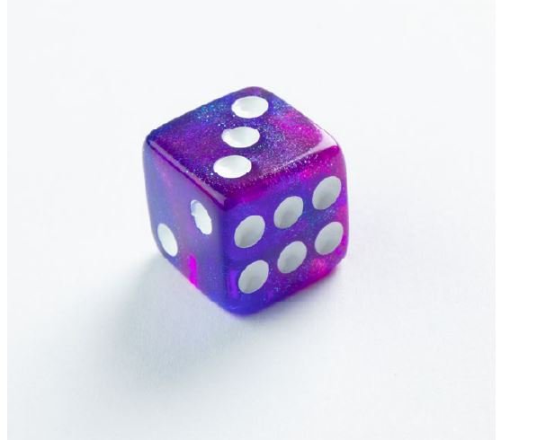Dice: 12x D6: 16 mm: Galaxy Series - Card Brawlers