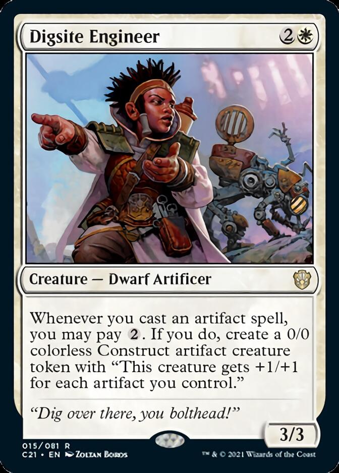 Digsite Engineer [Commander 2021] - Card Brawlers