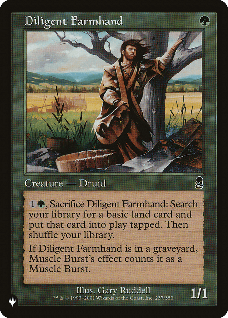 Diligent Farmhand [The List] - Card Brawlers