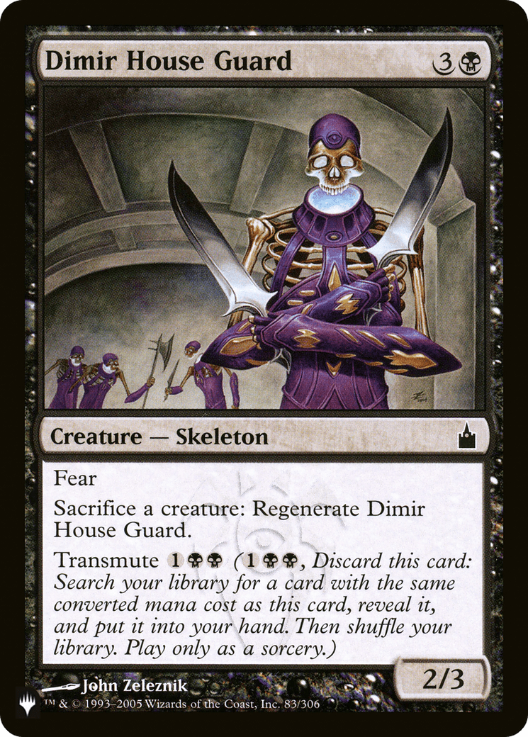 Dimir House Guard [The List] - Card Brawlers