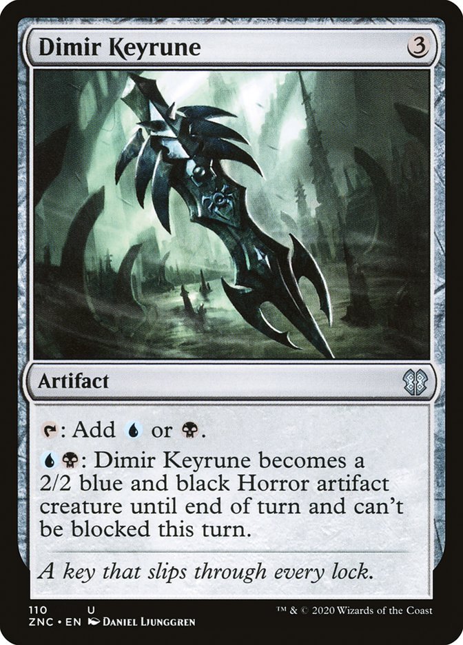 Dimir Keyrune [Zendikar Rising Commander] - Card Brawlers