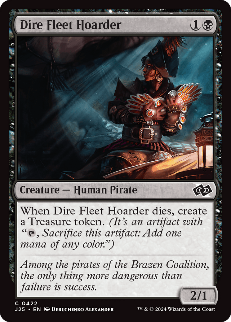 Dire Fleet Hoarder [Foundations Jumpstart] - Card Brawlers