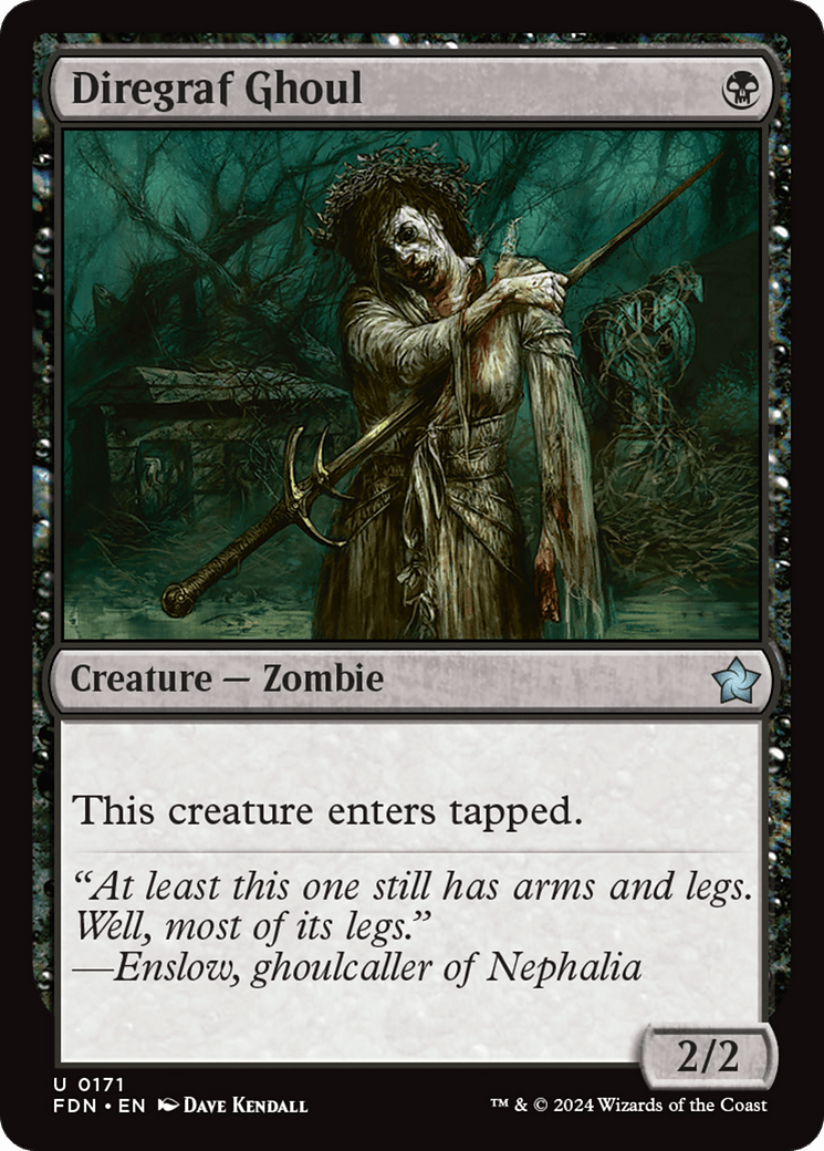 Diregraf Ghoul [Foundations] - Card Brawlers