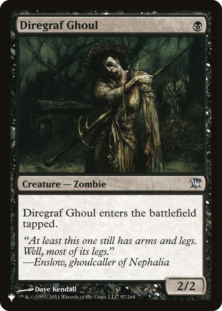 Diregraf Ghoul [The List] - Card Brawlers