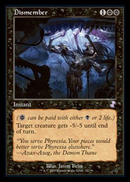 Dismember (Timeshifted) [Time Spiral Remastered] - Card Brawlers