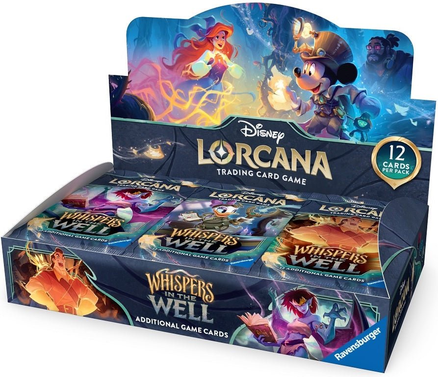 Disney Lorcana - Whispers in the Well - Booster Display (PREORDER) November 7, 2025 - Card Brawlers