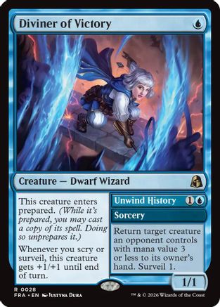 Diviner of Victory (FRA-028) - Reality Fracture - Card Brawlers