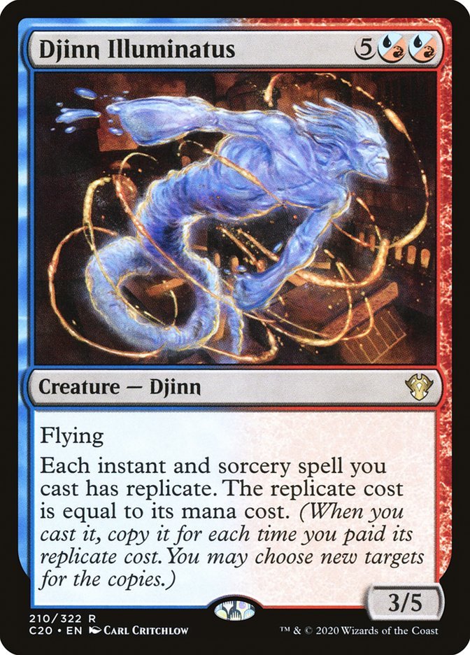 Djinn Illuminatus [Commander 2020] - Card Brawlers