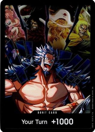 DON!! Card (Alternate Art) (Rocks) - The World's Strongest Warriors - Card Brawlers