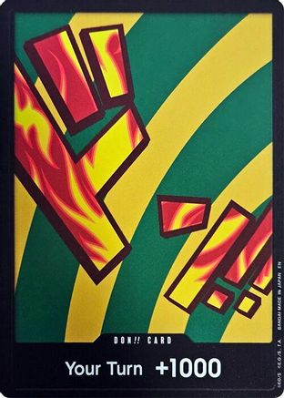 DON!! Card (Hannyabal) - Premium Booster -The Best- Vol. 2 Foil - Card Brawlers