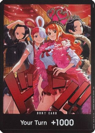 DON!! Card (Heroines Special Set) - Extra Booster: One Piece Heroines Edition - Card Brawlers