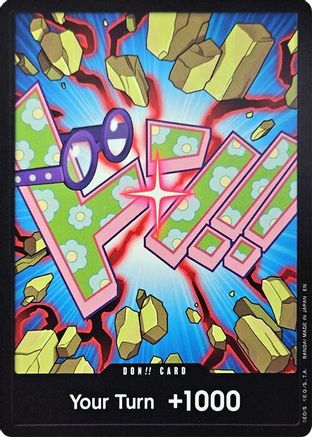 DON!! Card (Koby) - Premium Booster -The Best- Vol. 2 Foil - Card Brawlers