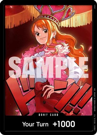DON!! Card (Nami) - Extra Booster: One Piece Heroines Edition - Card Brawlers