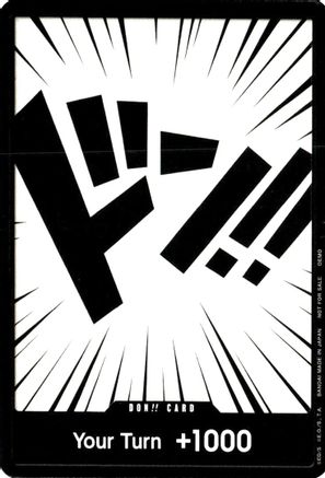 DON!! Card - One Piece Demo Deck Cards - Card Brawlers