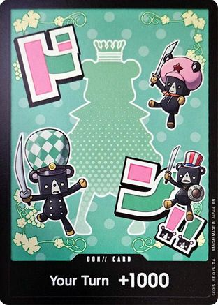 DON!! Card (Sugar) - Premium Booster -The Best- Vol. 2 Foil - Card Brawlers