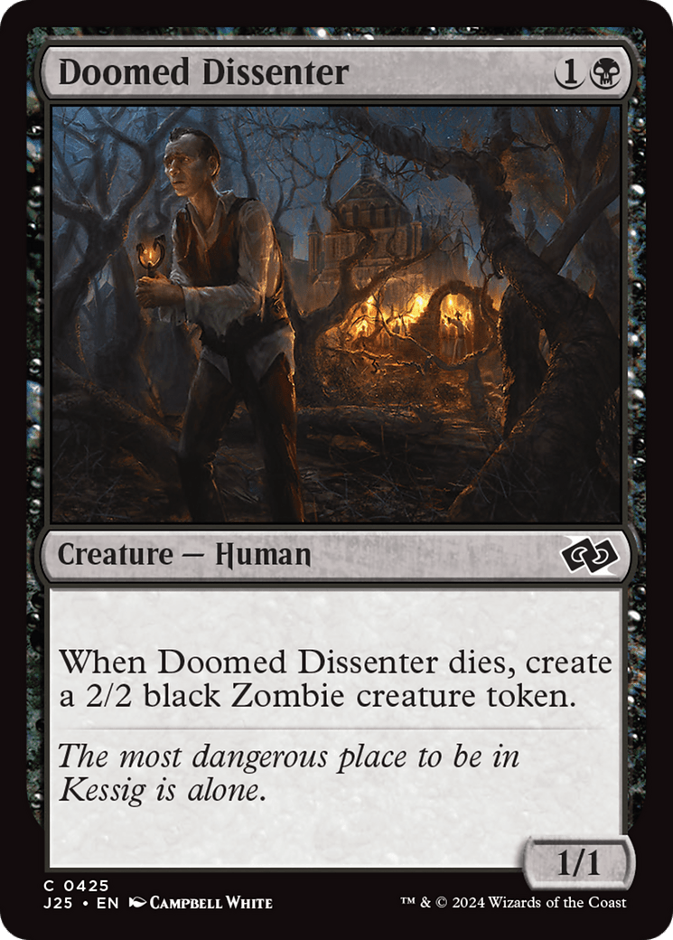 Doomed Dissenter [Foundations Jumpstart] - Card Brawlers