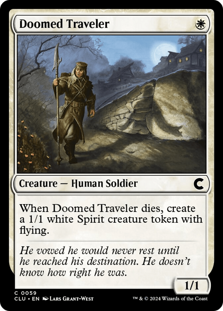Doomed Traveler [Ravnica: Clue Edition] - Card Brawlers
