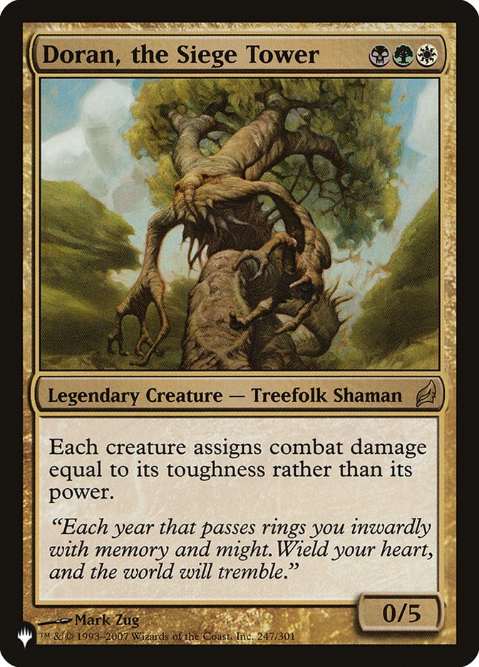 Doran, the Siege Tower [The List] - Card Brawlers
