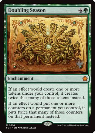 Doubling Season (PPECL-216) - Promo Pack: Lorwyn Eclipsed - Card Brawlers