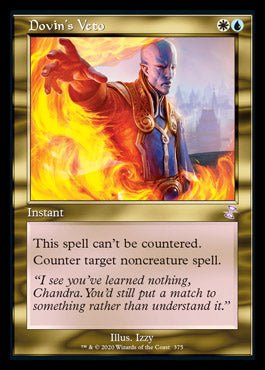 Dovin's Veto (Timeshifted) [Time Spiral Remastered] - Card Brawlers
