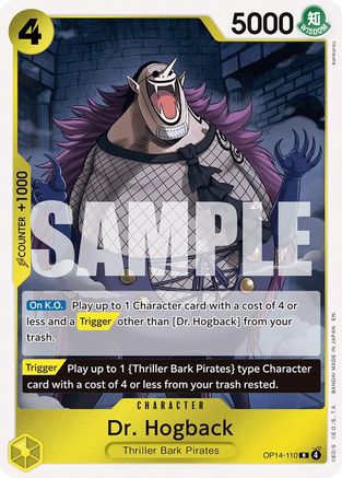 Dr. Hogback (OP14-110) - The Azure Sea's Seven Foil - Card Brawlers