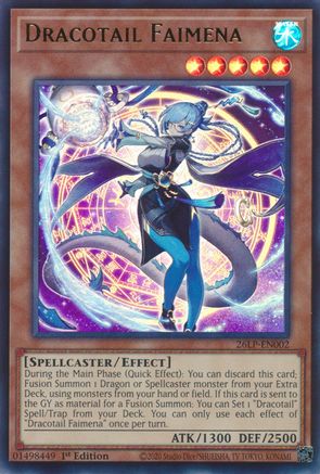 Dracotail Faimena (26LP-EN002) - Limited Pack World Championship 2026 1st Edition - Card Brawlers