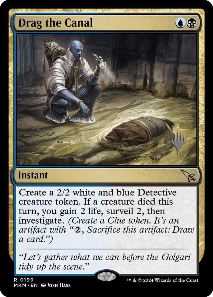 Drag the Canal (Promo Pack) [Murders at Karlov Manor Promos] - Card Brawlers