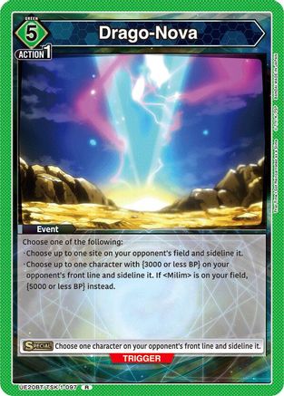 Drago-Nova (UE20BT/TSK-1-097) - UE20BT That Time I Got Reincarnated as a Slime Foil - Card Brawlers