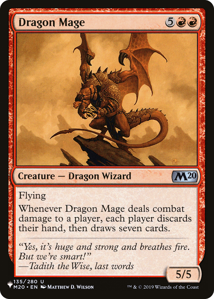 Dragon Mage [The List] - Card Brawlers