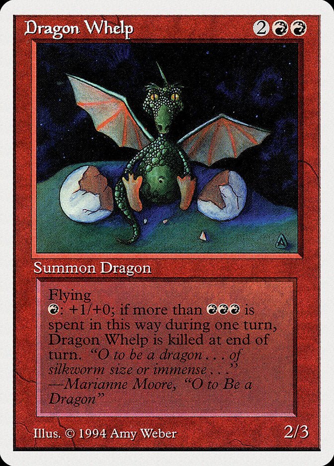 Dragon Whelp [Summer Magic / Edgar] - Card Brawlers
