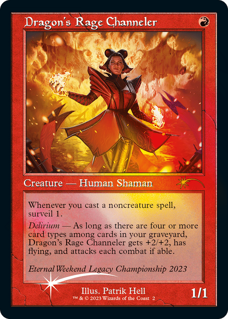 Dragon's Rage Channeler (Eternal Weekend 2023 Promo) [Eternal Weekend] - Card Brawlers