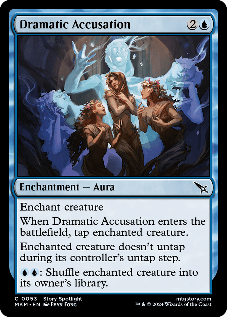 Dramatic Accusation [Murders at Karlov Manor] - Card Brawlers