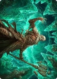 Draugr Necromancer Art Card [Kaldheim Art Series] - Card Brawlers
