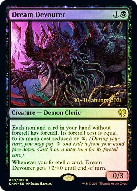 Dream Devourer [Kaldheim Prerelease Promos] - Card Brawlers