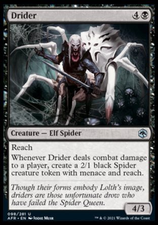Drider [Dungeons & Dragons: Adventures in the Forgotten Realms] - Card Brawlers